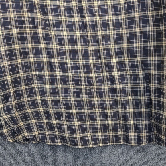 Ralph Lauren Men's Mcmeel Button-Down Shirt Blue Tan XL Long Sleeve Plaid - Picture 7 of 11